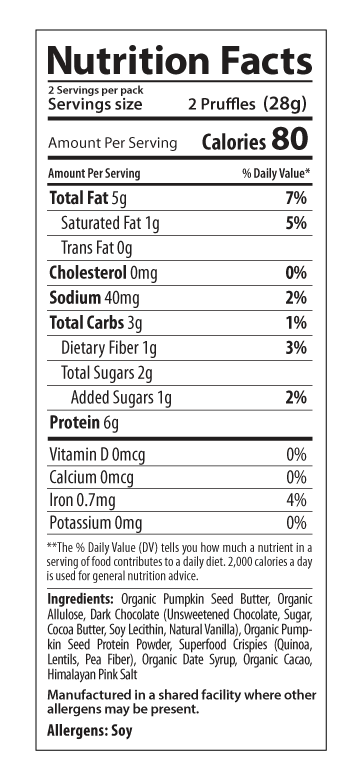 Choc Crunch Pruffles