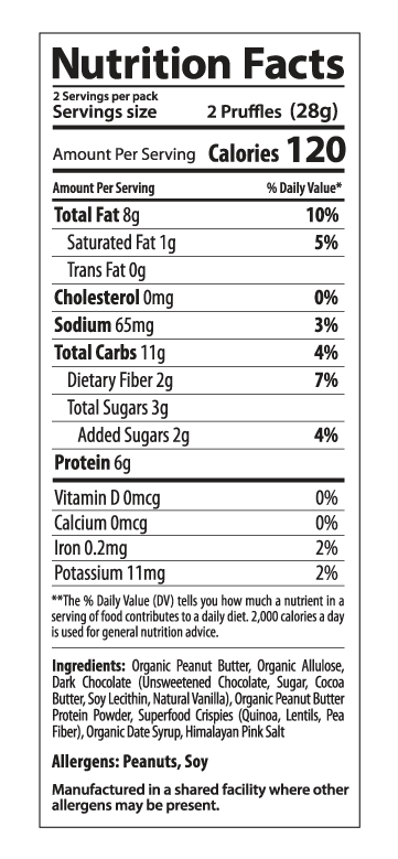 Peanut Butter Pruffles